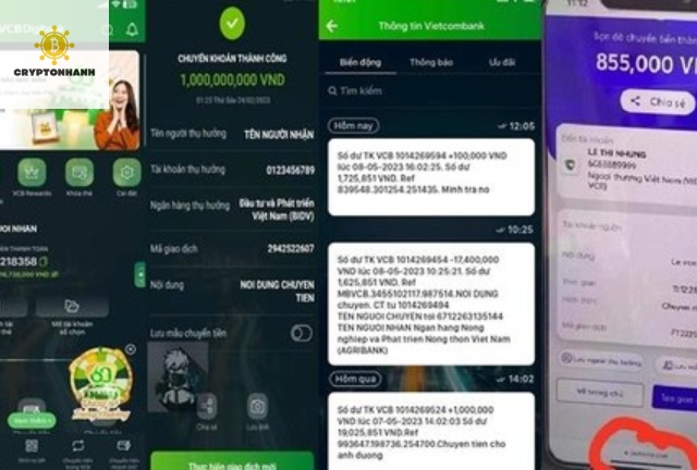 Các Bước Chuyển Tiền Ảo Chi Tiết